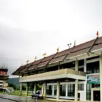 Terminal building at Ranong Airport in southern Thailand